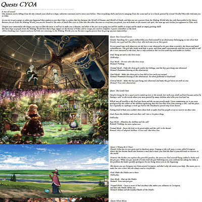 Image For Post Quests CYOA by Bushido_Plan