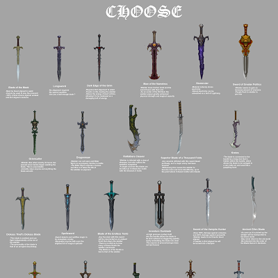 Image For Post The Blades CYOA