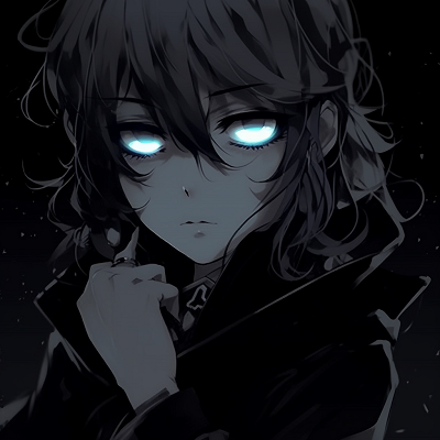 Image For Post | Darkened profile of an anime girl, with the only light source highlighting her luminous eyes. anime pfp in darkness theme pfp for discord. - [Darkness Anime PFP Collection](https://hero.page/pfp/darkness-anime-pfp-collection)