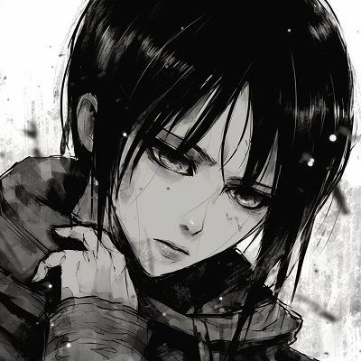 Image For Post | Levi Ackerman from Attack on Titan, portrayed with grunge style, detailed linework, and focused gaze. creative anime grunge pfp concepts pfp for discord. - [Superior Anime Grunge Pfp](https://hero.page/pfp/superior-anime-grunge-pfp)