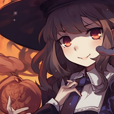 Image For Post | Two characters donning witch outfits, dark colors, and magical aura. top fairytale halloween matching pfp pfp for discord. - [halloween matching pfp, aesthetic matching pfp ideas](https://hero.page/pfp/halloween-matching-pfp-aesthetic-matching-pfp-ideas)
