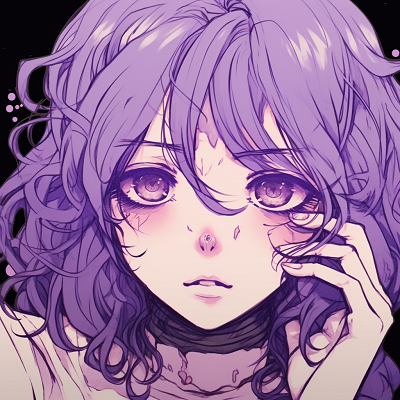 Image For Post | Focus on glimmering purple eyes filled with emotion, boasting intricate details and sharp contrast. anime purple pfp beauties pfp for discord. - [Anime Purple PFP Collection](https://hero.page/pfp/anime-purple-pfp-collection)