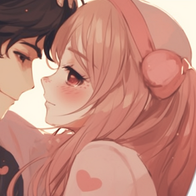 Image For Post | Two characters in sweet embrace, soft colors and rounded lines. adorable matching pfp for couples pfp for discord. - [matching pfp for couples, aesthetic matching pfp ideas](https://hero.page/pfp/matching-pfp-for-couples-aesthetic-matching-pfp-ideas)
