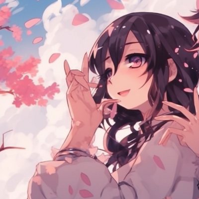 Image For Post | Two characters under a cherry blossom tree, gentle colors, and serene expressions. remarkable matching pfp for 2 best friends pfp for discord. - [matching pfp for 2 friends, aesthetic matching pfp ideas](https://hero.page/pfp/matching-pfp-for-2-friends-aesthetic-matching-pfp-ideas)