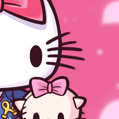 Image For Post | Hello Kitty and Spiderman, clear outlines and solid colors, waving at the viewer. hello kitty and spiderman match pfp pfp for discord. - [hello kitty matching pfp, aesthetic matching pfp ideas](https://hero.page/pfp/hello-kitty-matching-pfp-aesthetic-matching-pfp-ideas)