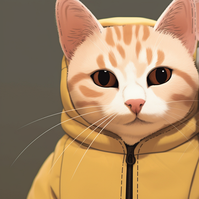 Image For Post | Two anthropomorphic cat characters in casual attire, soft hues and minimalistic design, standing back-to-back. matching cat pfp with artistic flair pfp for discord. - [matching cat pfp, aesthetic matching pfp ideas](https://hero.page/pfp/matching-cat-pfp-aesthetic-matching-pfp-ideas)