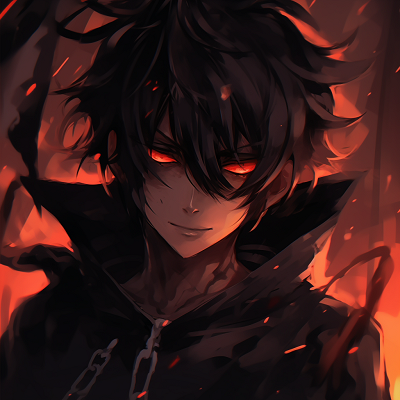 Image For Post | A demonic profile with an emphasis on various shades of red, elegant strokes and meticulous detailing. aesthetic demonic anime pfp pfp for discord. - [demonic anime pfp](https://hero.page/pfp/demonic-anime-pfp)
