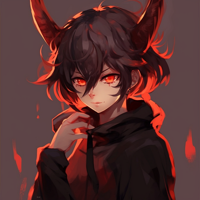 Image For Post | Anime demon girl with a mischievous smile, featuring pointed ears and sharp teeth, warm colors and strong highlights. female demon anime pfp pfp for discord. - [Demon Anime PFP](https://hero.page/pfp/demon-anime-pfp)