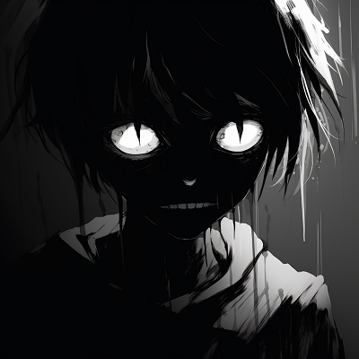 Image For Post | A terrifyingly beautiful expression, enhanced with subdued yet captivating colors. scary anime pfp with aesthetic touch pfp for discord. - [Scary Anime PFP Collection](https://hero.page/pfp/scary-anime-pfp-collection)
