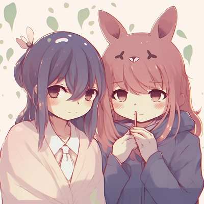 Image For Post | Pfp featuring Totoro couple, soft colors and whimsical design. excellent anime pfp couple visuals pfp for discord. - [anime pfp couple optimized search](https://hero.page/pfp/anime-pfp-couple-optimized-search)
