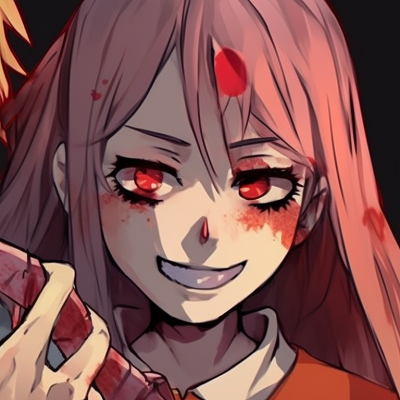 Image For Post | Two characters Makima and Denji, detailed expressions and vibrant colors, with hints of tension. chainsaw man pfp for duo pfp for discord. - [chainsaw man matching pfp, aesthetic matching pfp ideas](https://hero.page/pfp/chainsaw-man-matching-pfp-aesthetic-matching-pfp-ideas)
