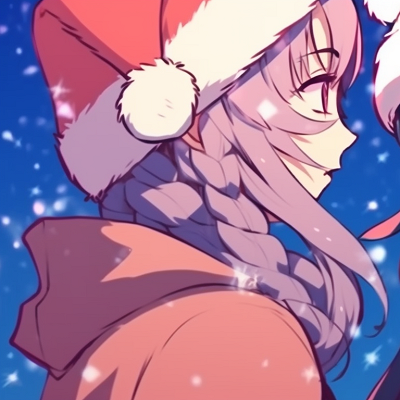Image For Post | Two characters under a mistletoe, blush tones and subtle smiles. trendy matching christmas pfp pfp for discord. - [matching christmas pfp, aesthetic matching pfp ideas](https://hero.page/pfp/matching-christmas-pfp-aesthetic-matching-pfp-ideas)