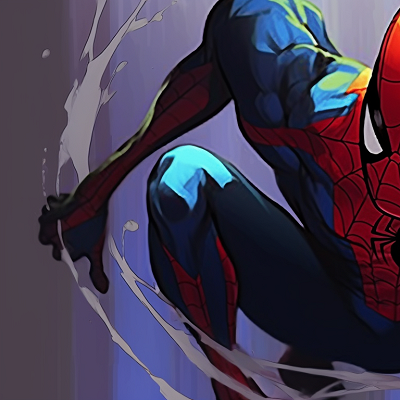 Image For Post Silhouette Showdown - matching spiderman pfp for friends left side