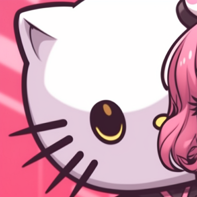 Image For Post | Two characters, shared look of love, adorned with Hello Kitty attire. hello kitty pfp matching trends pfp for discord. - [hello kitty pfp matching, aesthetic matching pfp ideas](https://hero.page/pfp/hello-kitty-pfp-matching-aesthetic-matching-pfp-ideas)