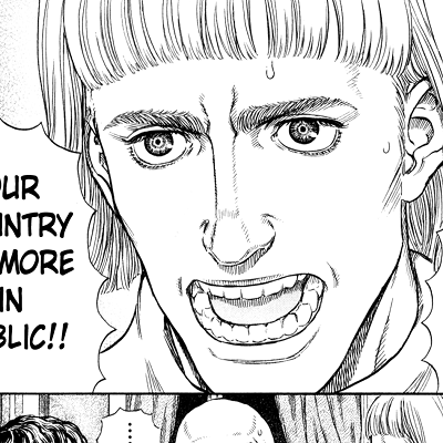 Image For Post | Aesthetic anime & manga PFP for discord, Berserk, The Ball - 255, Page 8, Chapter 255. 1:1 square ratio. Aesthetic pfps dark, color & black and white. - [Anime Manga PFPs Berserk, Chapters 242](https://hero.page/pfp/anime-manga-pfps-berserk-chapters-242-291-aesthetic-pfps)