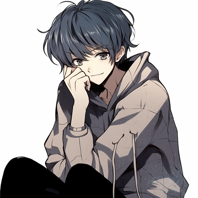 Image For Post | Anime boy in casual attire, cool tones and relaxed posture. anime pfp manga: boy vs girl - [anime pfp manga optimized](https://hero.page/pfp/anime-pfp-manga-optimized)