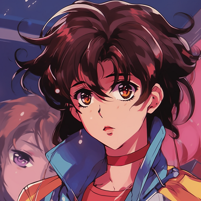 Image For Post | Heero in his Gundam suit, showcasing the intricate design of the suit and strong outlines 90s anime pfp boy aesthetic - [90s anime pfp universe](https://hero.page/pfp/90s-anime-pfp-universe)