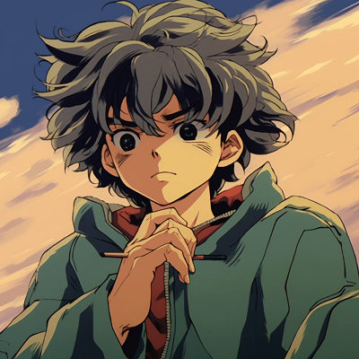 Image For Post | Emotive boy from a classic 90s anime, with teary eyes which displays the emotional depth in character development. vintage 90s anime pfp boy - [90s anime pfp universe](https://hero.page/pfp/90s-anime-pfp-universe)