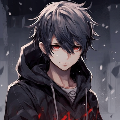 Image For Post | Emo anime character in a hoodie, muted tones and soft lighting enhances the mood. emo male anime pfp - [Male Anime PFP Hub](https://hero.page/pfp/male-anime-pfp-hub)