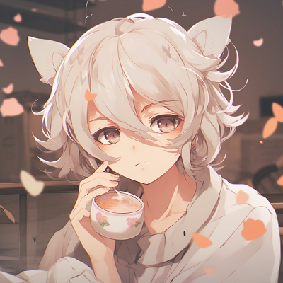 Image For Post Boy with Shimmering Eyes - anime cute pfp for boys