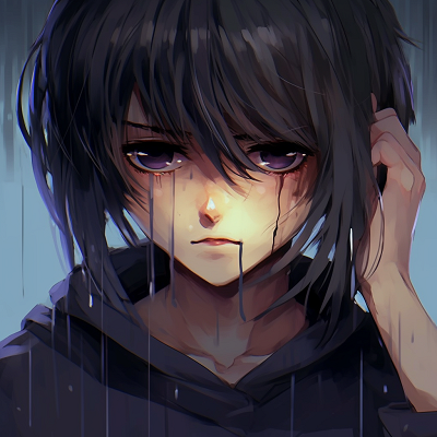Image For Post Tear filled Anime Eyes - sad anime pfp female