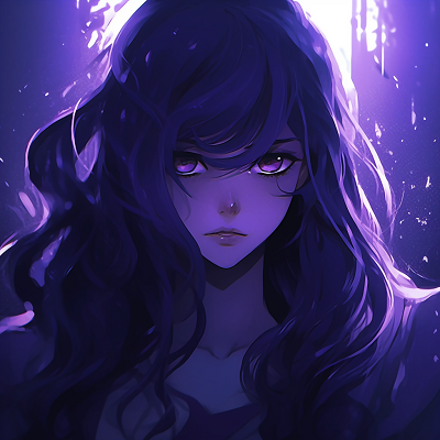 Image For Post | Anime girl with soft lavender hair, dreamy appeal with a blend of light and dark purple tones. mesmerizing purple anime girls - [Expert Purple Anime PFP](https://hero.page/pfp/expert-purple-anime-pfp)