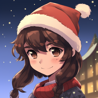 Image For Post | Anime pfp featuring a boy and girl engaging in a Christmas setting. anime christmas pfp boy girl interaction - [anime christmas pfp optimized space](https://hero.page/pfp/anime-christmas-pfp-optimized-space)