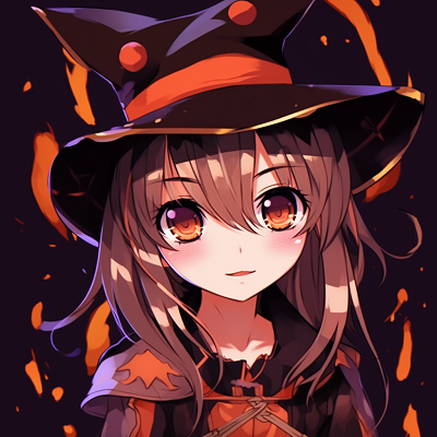 Image For Post | Spooky-themed anime girl holding a Halloween bucket, soft shading and vibrant colors. cute halloween anime pfp - [Halloween Anime PFP Spotlight](https://hero.page/pfp/halloween-anime-pfp-spotlight)