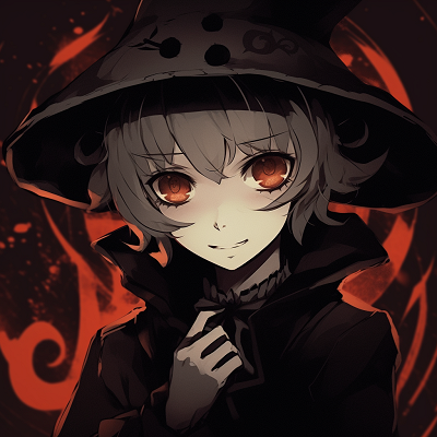 Image For Post | Halloween-themed anime profile displaying an anime character in a pumpkin outfit with pops of vibrant orange. halloween pfp anime characters - [Halloween Anime PFP Spotlight](https://hero.page/pfp/halloween-anime-pfp-spotlight)