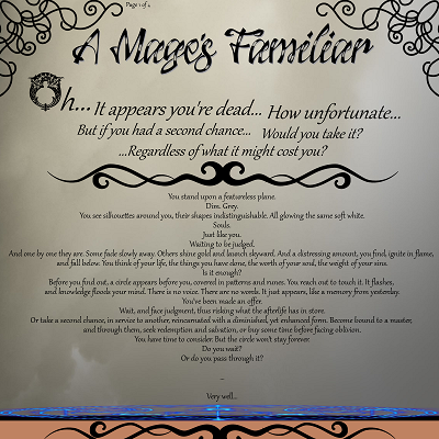 Image For Post A Mage's Familiar CYOA