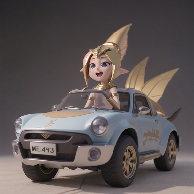 Image For Post Anime, surprise, sushi, pharaoh, fairy dust, car, HD, 4K, AI Generated Art