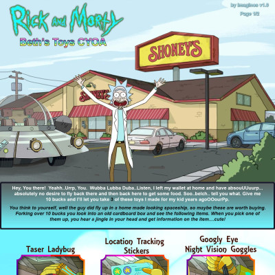 Image For Post Rick And Morty - Beth’s Toys CYOA by u/Imaginos9