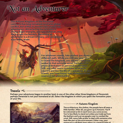 Image For Post Not an Adventurer CYOA from /tg/