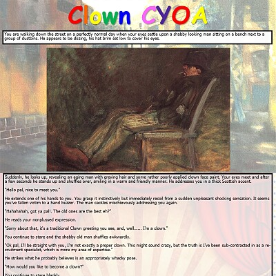 Image For Post Clown CYOA by ScottishAnon