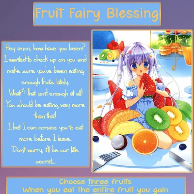 Image For Post Fruit Fairy Blessing CYOA by GordgeBush
