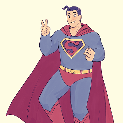 Image For Post Casual Superman