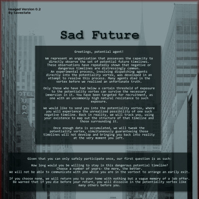 Image For Post Sad Future CYOA V0.2 by Savestate