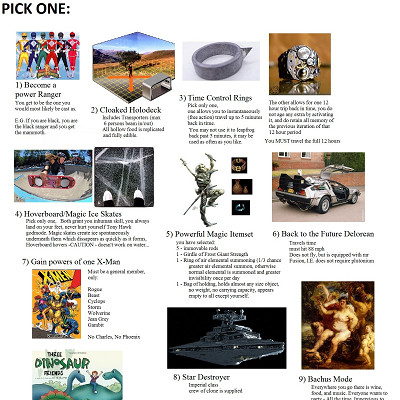 Image For Post Choose an object CYOA