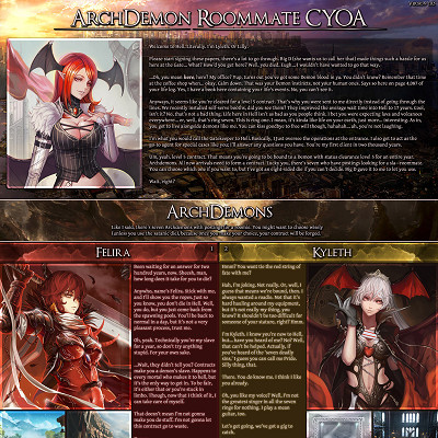 Image For Post ArchRoommate CYOA Compendium from /tg/