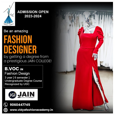 Image For Post | Vidya Fashion Academy is one of the leading fashion designing institutes in Bangalore providing high-end fashion education to students in a state-of-the-art environment. Vidya Fashion Academy was established with the intention of creative discipline to be a greater realistic and market-oriented expert.