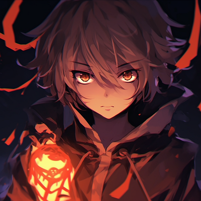 Image For Post | An anime ghoul figure with strong glowing light effects, illuminating a dark background. innovative halloween anime pfp - [Halloween Anime PFP Collection](https://hero.page/pfp/halloween-anime-pfp-collection)