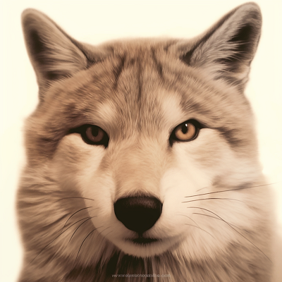 Image For Post | Wolf set against woodland backdrop, nature details and contrasting colors. hand-drawn animal pfp - [Animal pfp Deluxe](https://hero.page/pfp/animal-pfp-deluxe)