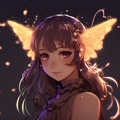 Image For Post | Anime PFP featuring an anime girl with tears glowing like dewdrops, highlighting her emotional expression. enthralling glowing anime pfp for girls - [Glowing Anime PFP Central](https://hero.page/pfp/glowing-anime-pfp-central)