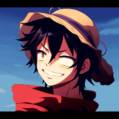 Image For Post | Luffy's funny reaction, focused detailing and bright color usage funny anime pfp gif collection - [anime pfp gif](https://hero.page/pfp/anime-pfp-gif)