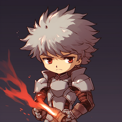 Image For Post | Adorable chibi warrior posing with his sword, bright colors and exaggerated features. best animated pfp for discord - [Best Animated PFP Online](https://hero.page/pfp/best-animated-pfp-online)