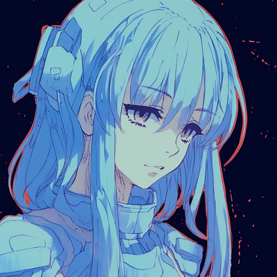 Image For Post | Intense close-up of Rei's face, highlighting her mystic gaze, cool color tones. light blue anime pfp - [Blue Anime PFP Designs](https://hero.page/pfp/blue-anime-pfp-designs)