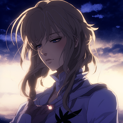 Image For Post | Serene portrait of Violet against a soft pastel backdrop, highlighting detailed hair and clothing. aesthetic animated pfp suggestions - [Best Animated PFP Online](https://hero.page/pfp/best-animated-pfp-online)