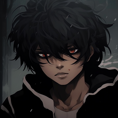Image For Post | Anime male in sophisticated eyewear, intricate shadows and muted colors. black anime pfp inspirationsHD, free download - [Black Anime PFP Central](https://hero.page/pfp/black-anime-pfp-central)