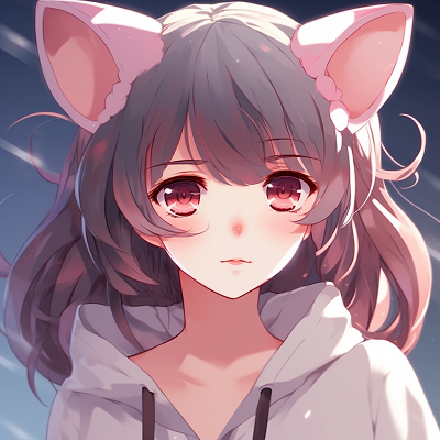 Image For Post | Anime styled cat girl with a sweet smile, pastel tones and light shading. anime cute pfp for girls - [Best Anime Cute PFP Sources](https://hero.page/pfp/best-anime-cute-pfp-sources)