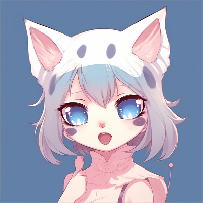 Image For Post | Anime cat girl with sparkling eyes, pastel colors and detailed shading. perfect anime cat girl pfp - [Anime Cat PFP Universe](https://hero.page/pfp/anime-cat-pfp-universe)
